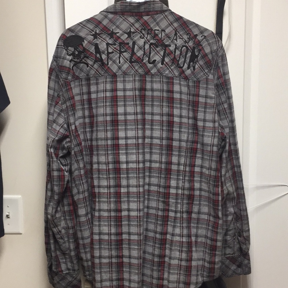 Affliction button down
